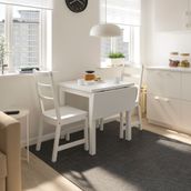 IKEA NORDVIKEN mutfak masası takımı beyaz - 19305077