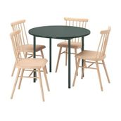 IKEA PS 2026/HÖGVED mutfak masası takımı çam-yeşil - 39634416