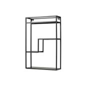IKEA Salon-Mutfak Dekorasyon Duvar Rafı,meridyendukkan Antrasit Renk 40X60 cm Sergi-Obje-Kitap Rafı