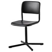 IKEA Smallen Siyah Çalışma Sandalyesi