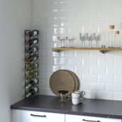 IKEA Snöspira Siyah Şaraplık