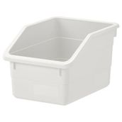 IKEA Sockerbıt Beyaz 19x26x15 cm Kapaklı Kutu