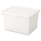 IKEA Sockerbıt Beyaz 38x51x30 cm Kapaklı Kutu