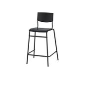 IKEA Stıg bar sandalyesi siyah, 63cm