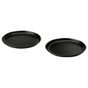 IKEA STOCKHOLM 2025 tatlı tabağı seti siyah - 00592422