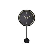 IKEA Stursk 26 cm Siyah Altın Duvar Saati