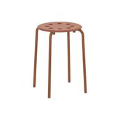 IKEA tabure, kırmızı-kahverengi, 45 cm