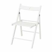 IKEA TERJE Katlanır Sandalye Beyaz