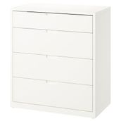 IKEA TONSTAD 4 çekmeceli şifonyer kırık beyaz - 70614618