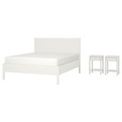 IKEA TONSTAD yatak odası seti kırık beyaz - 49606762