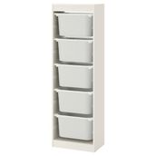 IKEA Trofast 46x30x145 cm Beyaz Saklama Ünitesi