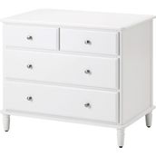 IKEA Tyssedal 4 Çekmeceli Şifonyer Beyaz 87 x 76 cm