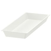 IKEA Uppdatera 20x50 cm Beyaz Çekmece Düzenleyici