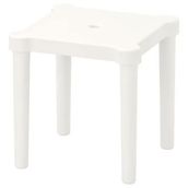 IKEA Utter Beyaz Çocuk Taburesi