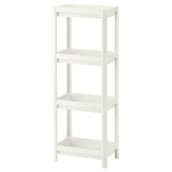 IKEA Vesken Beyaz 23x100 cm Raf Ünitesi