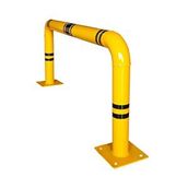 İleri Trafik 104x46 cm Otopark Kolon Koruyucu Metal Bariyer