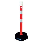 İleri Trafik 63x1000 mm Reflektifli Dubalı Uyarı Dikmesi