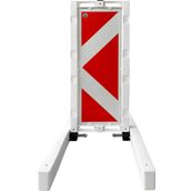 İleri Trafik Katlanır 420x1100 mm Uyarı Levhalı Bariyer