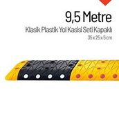 İleri Trafik Klasik Hız Kesici Set Kapaklı Plastik 5 m Yol Kasisi