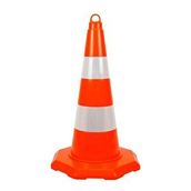 İleri Trafik Pvc 52 cm Çift Reflektifli Trafik Dubası