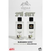 ILGAZ Beyaz Zambak Kolonyası 2'li Set 80 Derece 400 Ml | Elegance Series