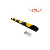 İlgi Trafik 12231 UB-5ADET Plastik Otopark Stoperi Lastik Araç Stoperi Otopark Araç Durdurucu 1800X150X100Mm (5 Adet)