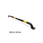 İlgi Trafik Araç Stoperi Otopark Stoperi Siyah (Boru Tipi) 180cm Ø60mm 2mm LT-002 A-2MM