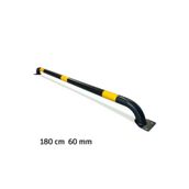 İlgi Trafik LT-002 A-3MM Araç Stoperi Otopark Stoperi Siyah (Boru Tipi) 180Cm Ø60Mm 3Mm