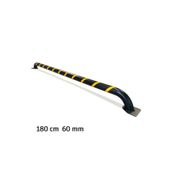İlgi Trafik LT-100 A-2MM Park Demirleri Otopark Stoperi Metal Araç Stoperi Otopark Bariyeri 180Cm Ø60Mm 2Mm