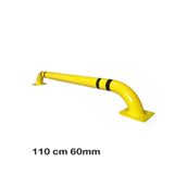 İlgi Trafik OAS-13-2MM Araç Bariyeri Otopark Ayırıcı Araç Stoperi Yaslama Demiri Bariyeri 110Cm Ø60Mm 2Mm