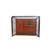 İlgi Trafik Soba Koruyucu Paneli Metal 60x90x70 Cm Soba Koruma