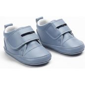 Ilk Adım Ayakkabısı, Cırtlı, Mavi, 18 Numara, Unisex - Çok Renkli