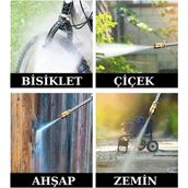 İlk El Grup Şarjlı Oto Yıkama, Bahçe Sulama Tabancası Makinesi Yüksek Basınçlı