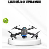 İlkyaz Fashion Wi-Fi Bağlantılı 4K Drone Katlanabilir ve 360° Takla Özellikli ILKYZ-KRGRS34 - 1