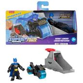 Imaginext JJY34 - Superman Launcher JKJ49 DC Super Friends Aksiyon Figürü Fırlatma Seti