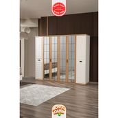 İmbaş Aura Yatak Odası Takımı %100 Mdf - Montajlı