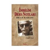İmbilim Ders Notları - Bilge Karasu