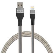 Imeng 3.1 A Ml108 Gri USB A To Lightning Örgülü Data ve Hızlı Şarj Kablosu