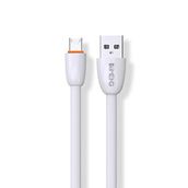 Imeng 3.1A ML109 Beyaz Usb A To Micro Data ve Hızlı Şarj Kablosu