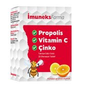 Imuneksfarma Propolis Vitamin C 20 Efervesan Tablet