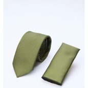 İmza Haki Kuş Gözü Desen 6 Cm Kravat 1090260100 - Standart