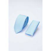 İmza Mavi Kuş Gözü Desen 6 Cm Kravat 1090260100