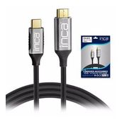 Inca Itch-02tx Type C To Hdmı 2 mt 4k Altın Uçlu Kablo