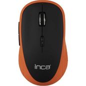 Inca IWM-391T Kablosuz Rubber 1600 Optic Siyah Kırmızı Mouse