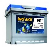 İnci Formül A Taurus 12 V 50 Ah 420 A EN Akü