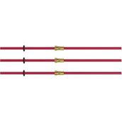 Indea GM0715 3.5 m 1.0-1.2 mm Bakır Terminal Trafimet Kırmızı Teflon Spiral Hortum