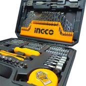 İngco HKTAC011182 118 Parça Tornavidalı Matkap Ucu Vida Lokma ve Aksesuar Seti