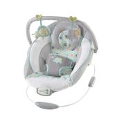 Ingenuity Rahatlatıcı Ana kucağı Bebek Koltuğu, Sesler ve Titreşimler, 0-6 Ay, 9 kg'a Kadar - Morrison, Fil/Aslan Oyuncaklı (Gri/Mavi)