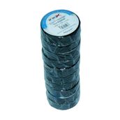 İnox Siyah 10'lu Extra Yapışkanlı PVC Elektrik Bandı