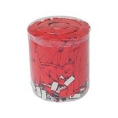 Inox Yaka Kartı Ipi Kırmızı - 10 Adet